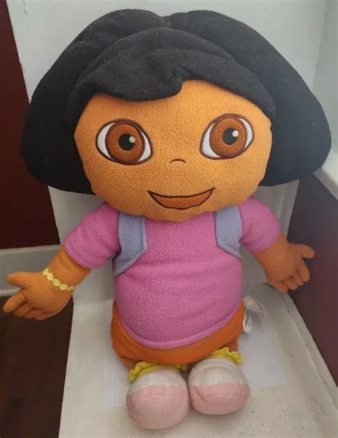 DORA THE EXPLORER Nick Jr 27 " Plush With Backpack and Map Characters ...