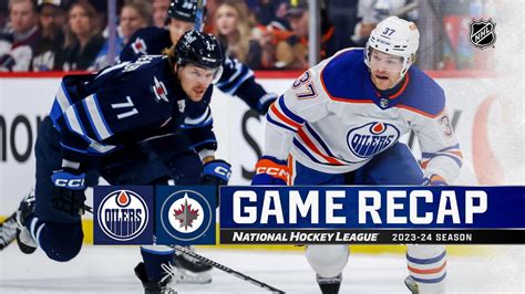 Oilers @ Jets 11/30 | NHL Highlights 2023 - The Hockey Buzz