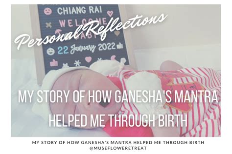 My Story of How Ganesha’s Mantra Helped Me Through Birth | by Tania Ho ...