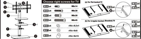 FITUEYES TT306501GB TV Stand with Mount Installation Guide