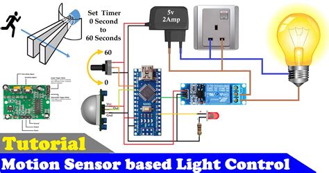 Motion Sensor Circuit Diagram