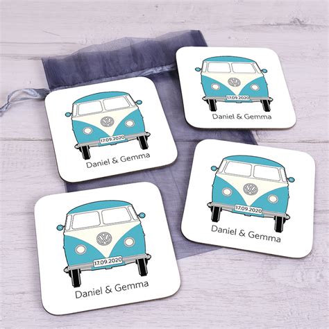 Camper Van Coaster Set