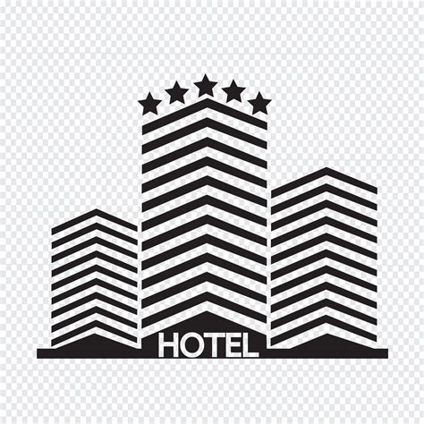 Hotel Icon symbol sign 627603 Vector Art at Vecteezy