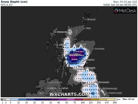 UK snow forecast: Met Office warnings cover UK as map shows up to 17 inches THIS WEEKEND ...