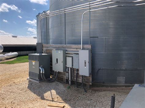 Grain Bin Setup Electrical Needs – McAllister Electrical Services