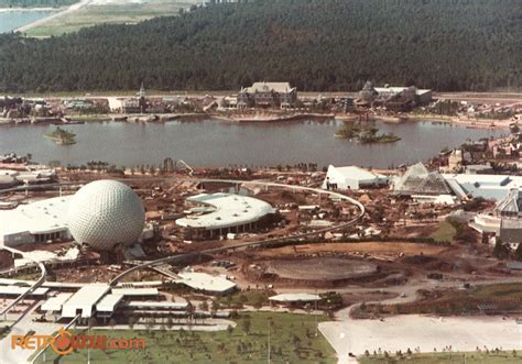 EPCOT Center Construction Gallery - RetroWDW