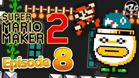 Super Mario Maker 2 - Part 10 - Story Mode Ending! Meowser Final Boss! - Zebra Gamer