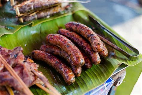 Laos Spicy Pork Sausage Recipe Sai Kok - Flavorful & Easy to Make