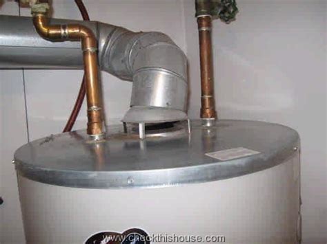 House Gas Water Heater Vent Pipe, How To Do It Right