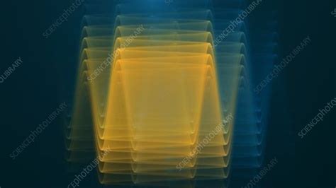 Wave propagation concept - Stock Video Clip - K004/0705 - Science Photo Library