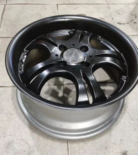 Paint Black Swift Dzire Alloy Wheel 15 Inches at Rs 12000/set in Chennai | ID: 24597059388