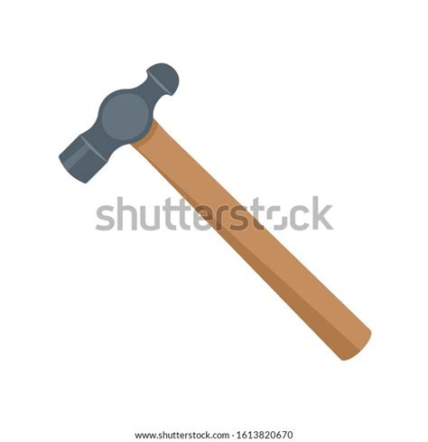 Ball Peen Hammer Icon Clipart Image Stock Vector (Royalty Free) 1613820670