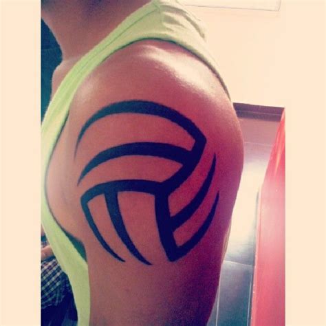 My volleyball tattoo ! #tattoo #voleyball #pafvieira | Volleyball tattoos, Tattoos, Pretty tattoos