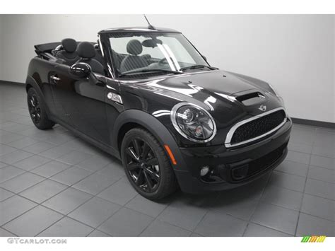 2013 Midnight Black Metallic Mini Cooper S Convertible #75669682 | GTCarLot.com - Car Color ...