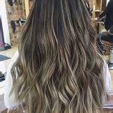 Brown Hair Color Ideas for Long Length Hairstyles 2018 Balayage