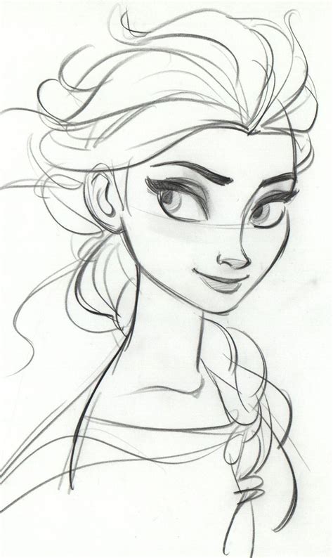 Japan Princess Drawing Face Best 20+ Disney Style Drawing Ideas On ...