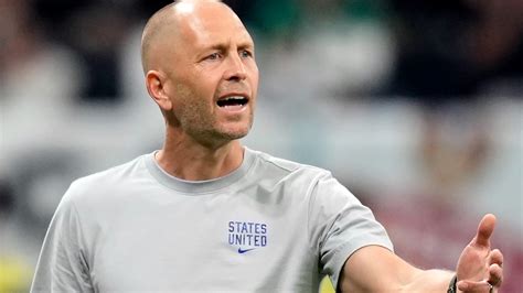 US men's coach Gregg Berhalter admits kicking future wife in 1991 ...