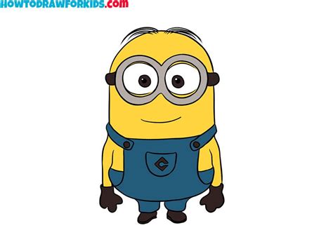 how to draw a cute minion | Minion drawing, Minion sketch, Minions