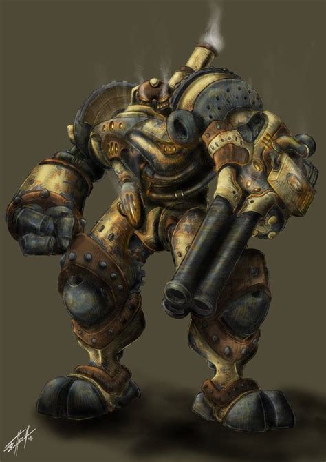 Heavy Metal by NinjaCheese on deviantART | Steampunk robots, Robot art ...