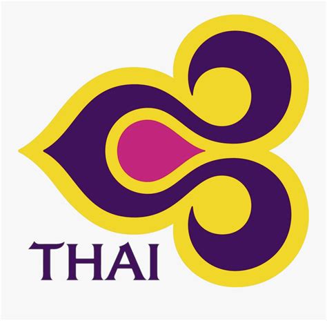 Thai Airlines Logo - Thai Airways Logo Vector , Free Transparent ...