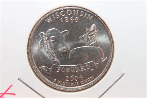 2004-P WISCONSIN STATE QUARTER #12364