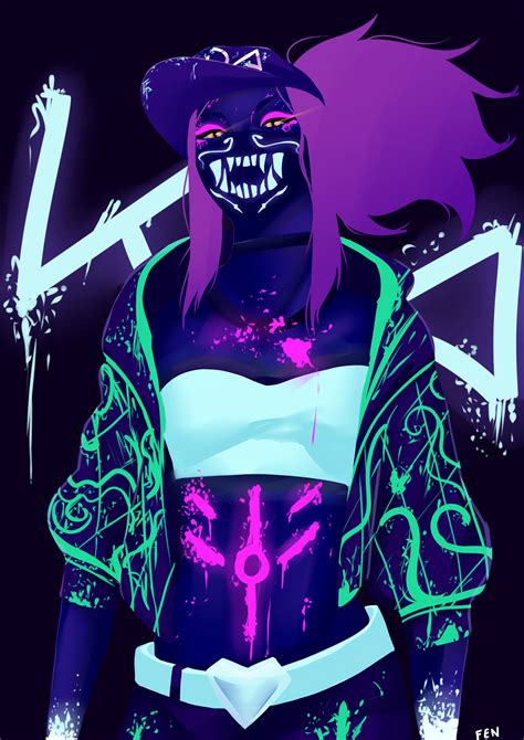 KDA Akali - POP/STARS fanart by fenears | Champions league of legends ...