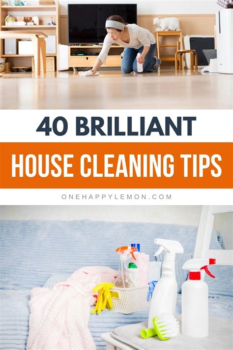 40 best house cleaning tips for your home – Artofit