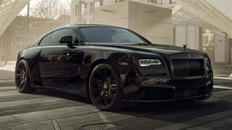 Rolls-Royce Black Badge Wraith By Spofec，一辆717Hp+986Nm 的“黑武士劳斯莱斯”！ - AUTO123