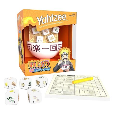 Buy USAOPOLY YAHTZEE: Naruto Shippuden | Collectible Ramen Dice Cup ...