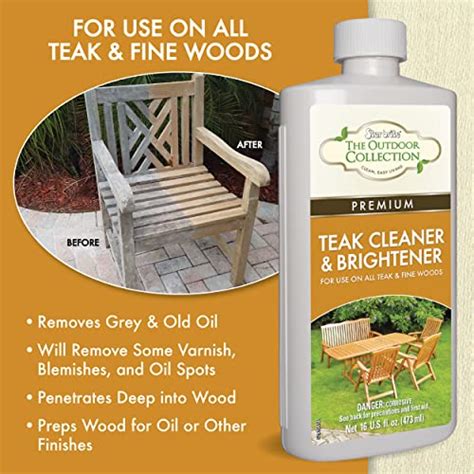 STAR BRITE The Outdoor Collection Teak Cleaner & Brightener - 16 OZ | Pricepulse