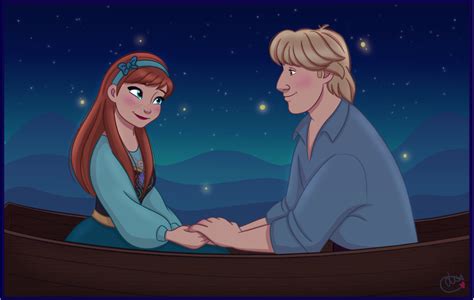 Anna and Kristoff in Kiss The Girl from The Little Mermaid | Frozen mermaid, Disney fan art ...