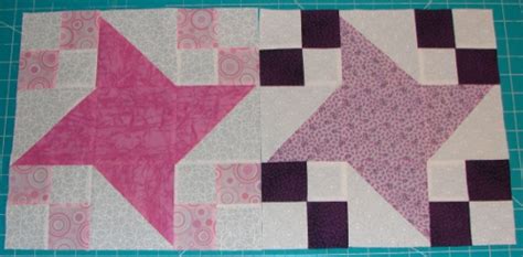 Friendship Star Variation Quilt Block - FabricMomFabricMom