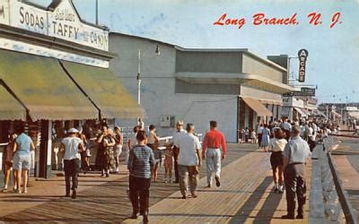 Boardwalk at Long Branch, N. J., USA New Jersey Postcard | OldPostcards.com