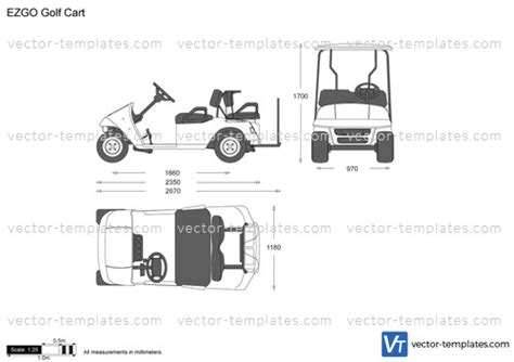 Templates - Cars - Golf Carts - EZGO Golf Cart