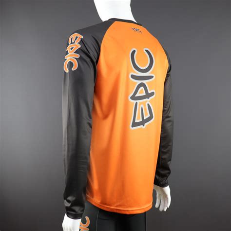 Low Cost Custom Long Sleeve MTB Jerseys - Epic Custom Kit