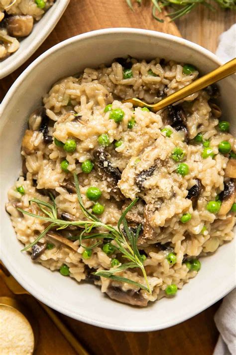 The BEST Instant Pot Mushroom Risotto - Jar Of Lemons