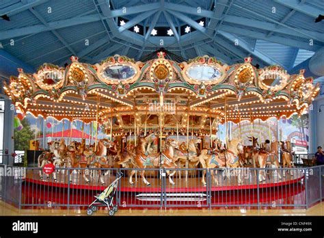 Dentzel Carousel at Please Touch Museum in Philadelphia Stock Photo - Alamy