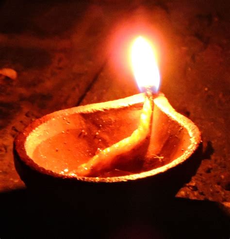 Traditional Oil Lamp for Karthigai Deepam Festival