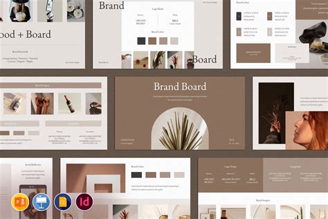 Brand Board Template | Presentation Template 92799