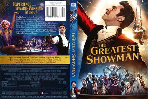 The Greatest Showman DVD Scan : r/MovieCovers