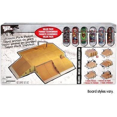 TECH DECK ULTIMATE PARK PIECES MINI SKATE PARK MARRON 55 CM - Non ...