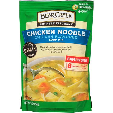 Bear Creek Country Kitchens® Chicken Noodle Soup Mix 9.3 oz. Pouch ...