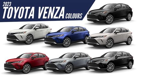 2022 Toyota Venza – All Color Options – Images | AUTOBICS - YouTube