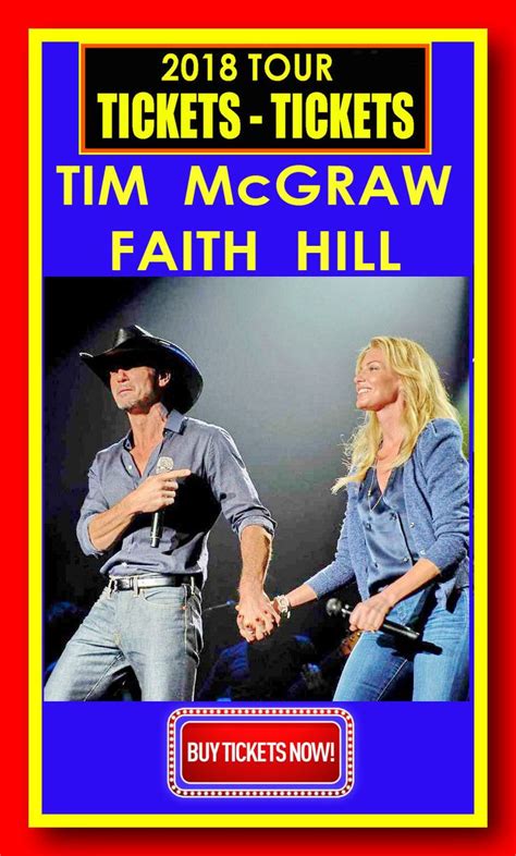 Tim McGraw & Faith Hill - The easiest way to buy concert tickets ...