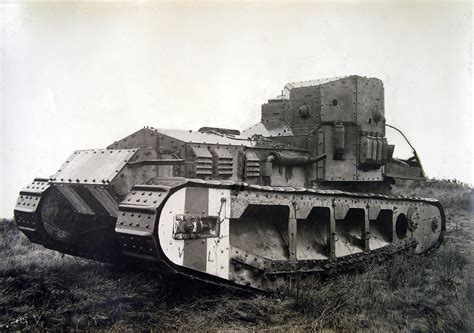 Interwar Tank Development: Medium A (original Whippet) Tank, 1917