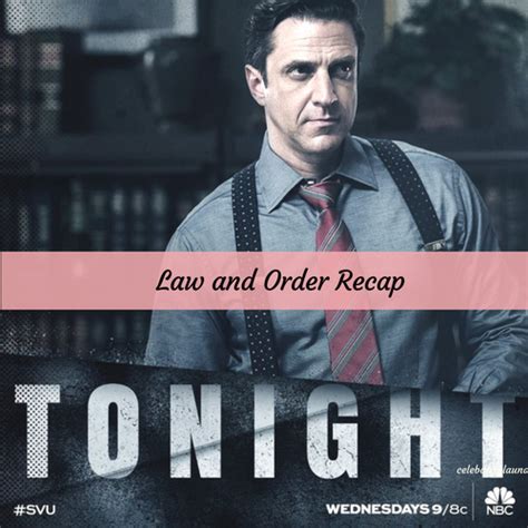 Law & Order SVU Recap - "Depravity Standard": Season 17 Episode 9 ...