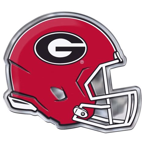 Georgia Embossed Helmet Emblem | Fanmats - Sports Licensing Solutions, LLC