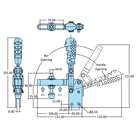 VTC-4595-UB-BS – Steel-Smith