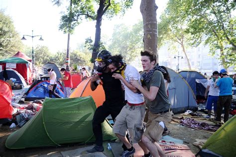 Turkey Protests: Police Crush Barricades In Taksim Square