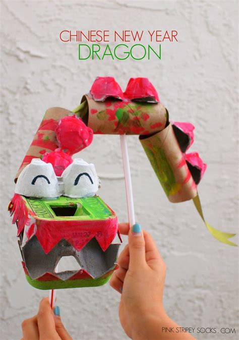 Dragon Puppet Template